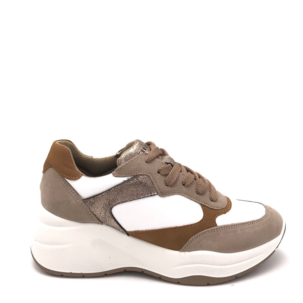 Zulian Calzature Sneakers Enola bianco-visone Vendite stagionali