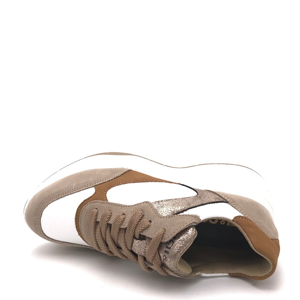 Zulian Calzature Sneakers Enola bianco-visone Vendite stagionali