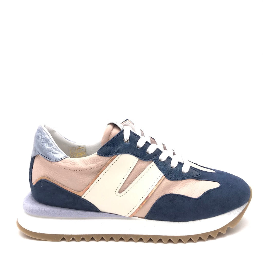 Zulian Calzature Sneakers running abisso-rosa Offerta natalizia