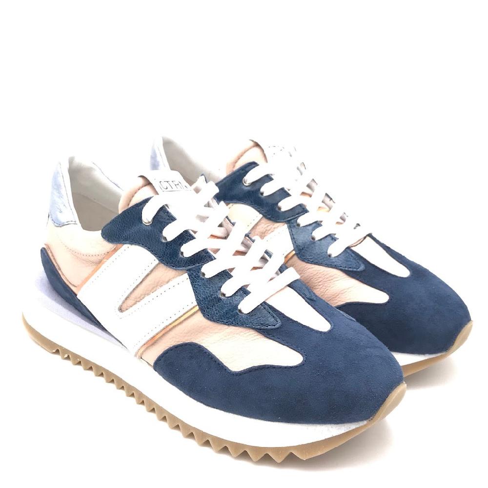 Zulian Calzature Sneakers running abisso-rosa Offerta natalizia