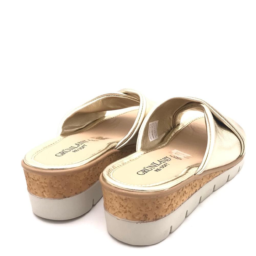Zulian Calzature Ciabatta Pafo platino Offerta Pasqua