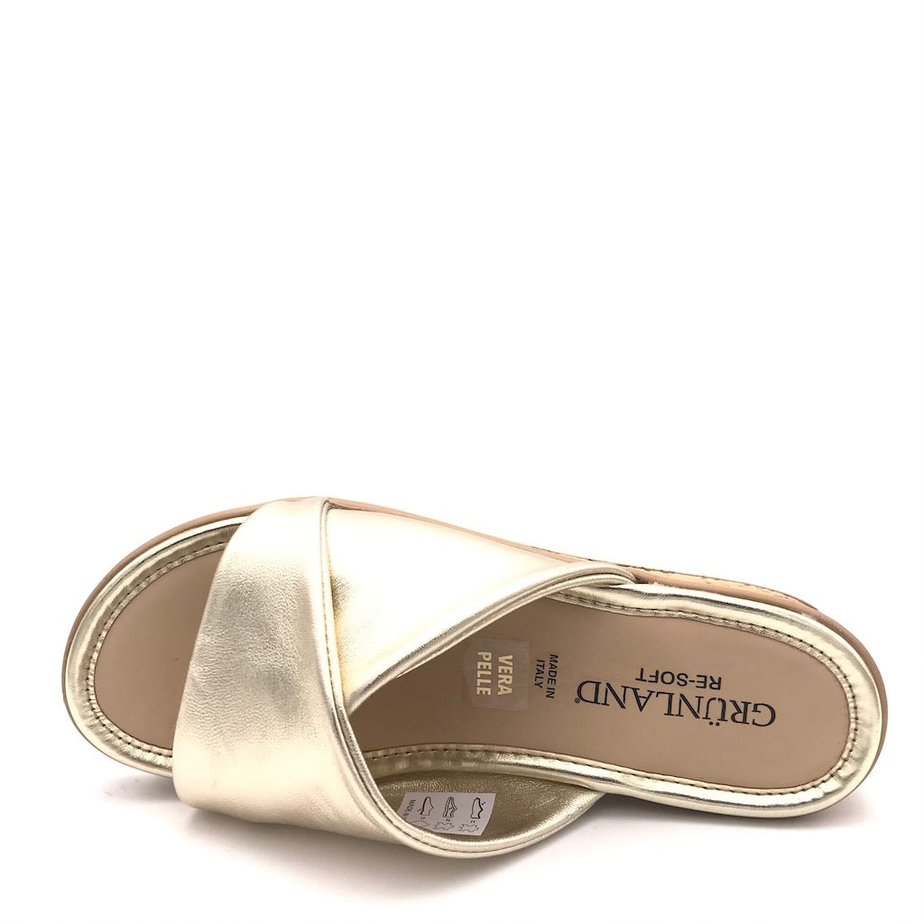 Zulian Calzature Ciabatta Pafo platino Offerta Pasqua