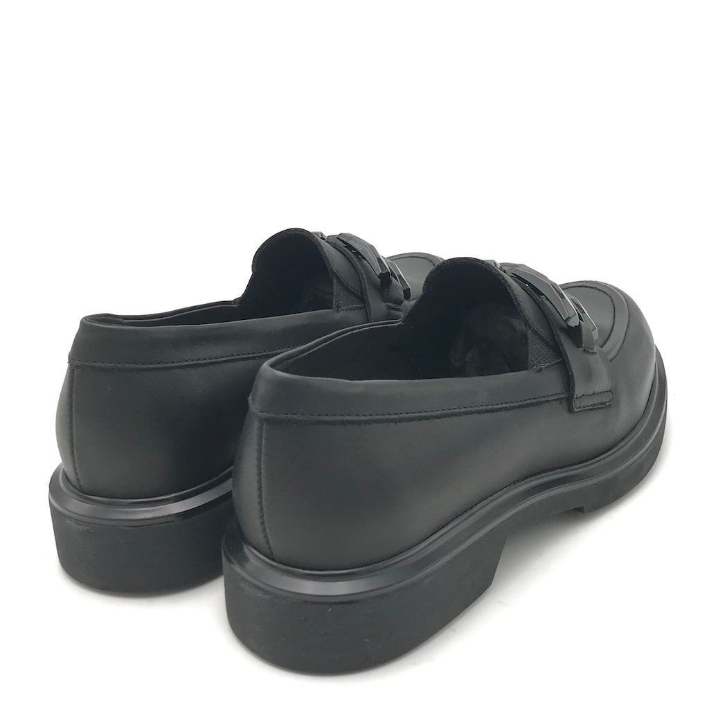 Zulian Calzature Mocassino in nappa nera Grandi sconti