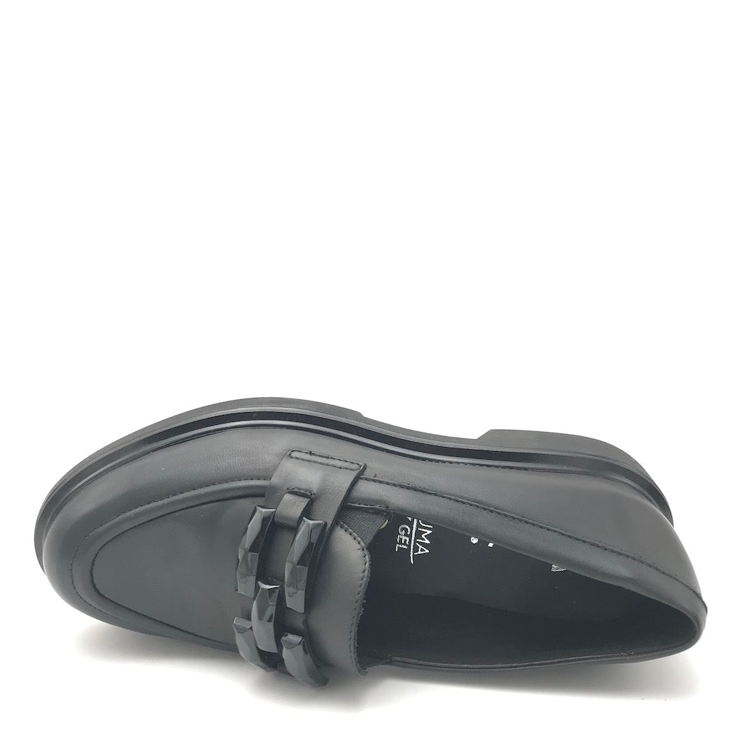 Zulian Calzature Mocassino in nappa nera Grandi sconti