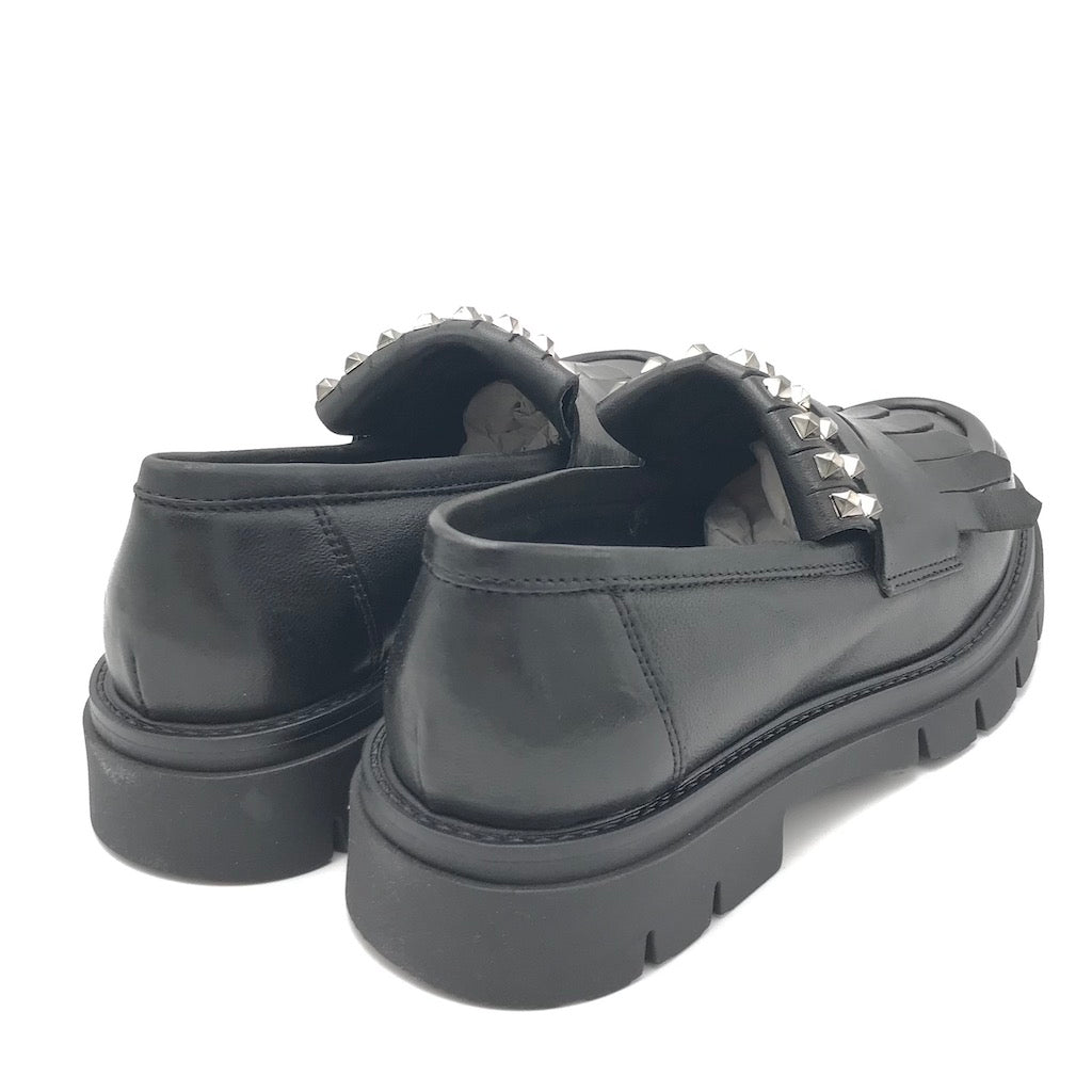 Zulian Calzature Mocassino Taylor frangia nero Nuovi prodotti