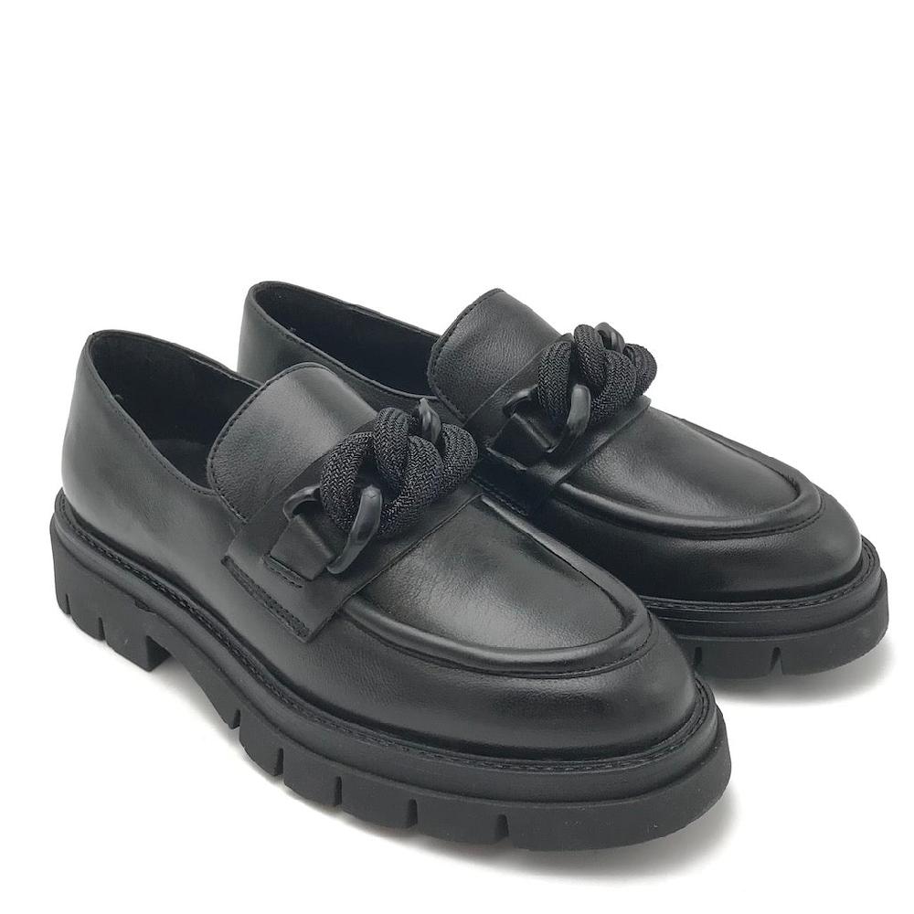 Zulian Calzature Mocassino Taylor catena nero Bestseller
