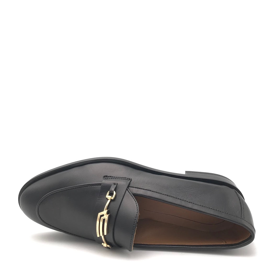 Zulian Calzature Mocassino in nappa nera Offerte stagionali