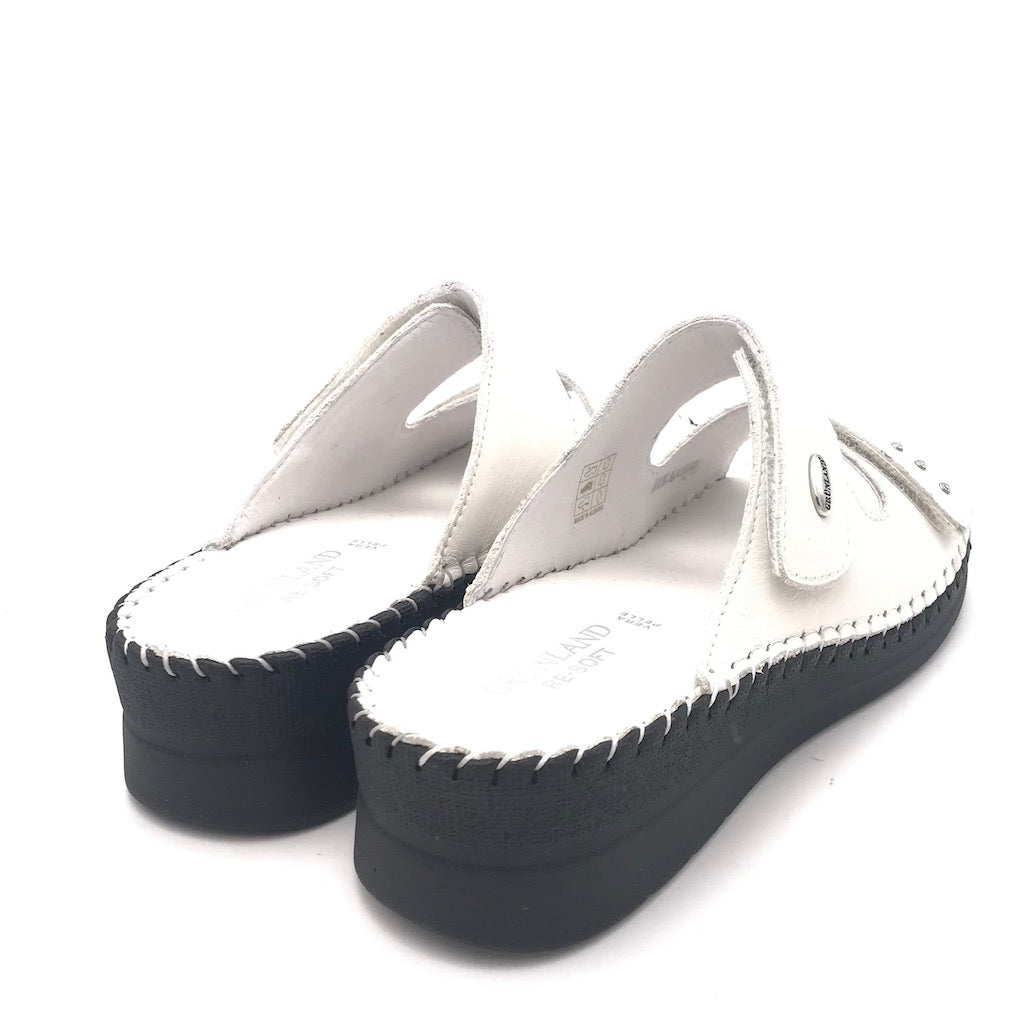 Zulian Calzature Ciabatta Baly bianca Offerte speciali