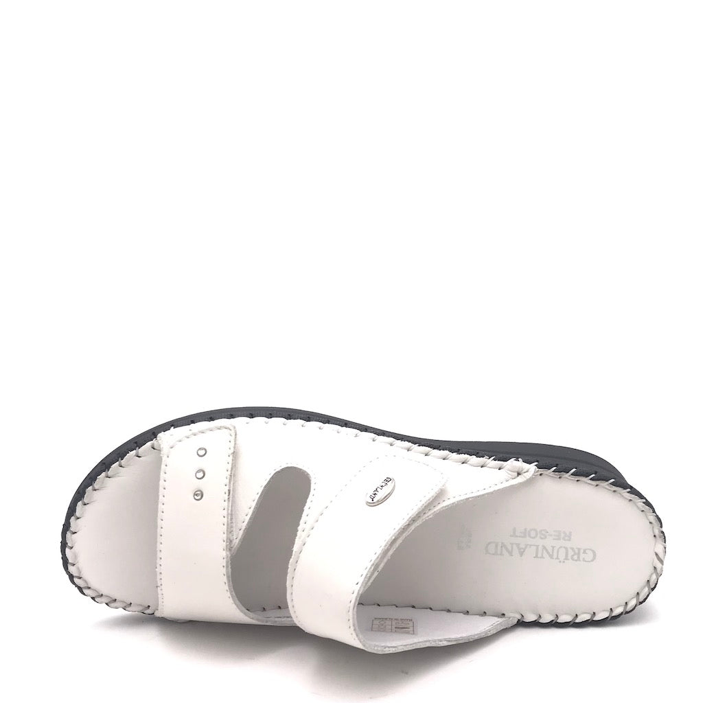 Zulian Calzature Ciabatta Baly bianca Offerte speciali