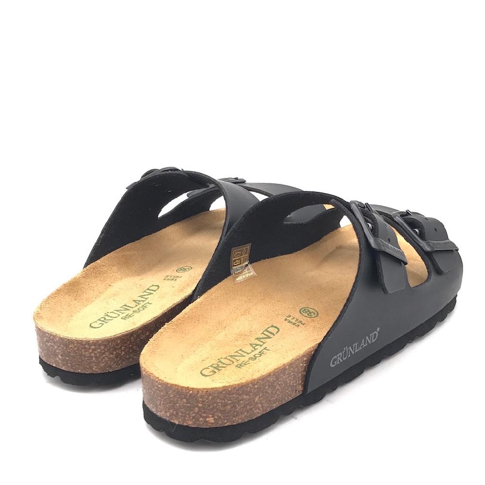 Zulian Calzature Ciabatta Sara doppia fibbia nera Enormi risparmi