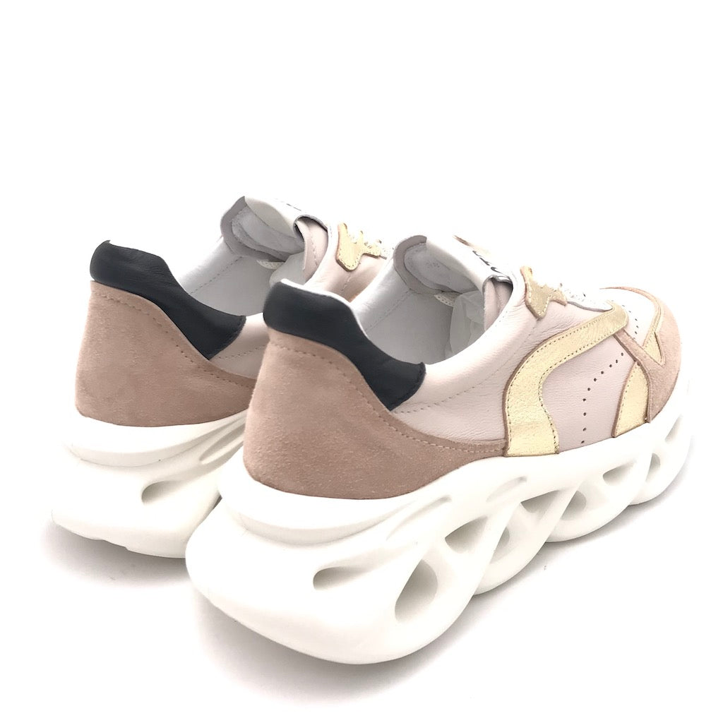 Zulian Calzature Sneakers running crepe-platino Offerta settimanale