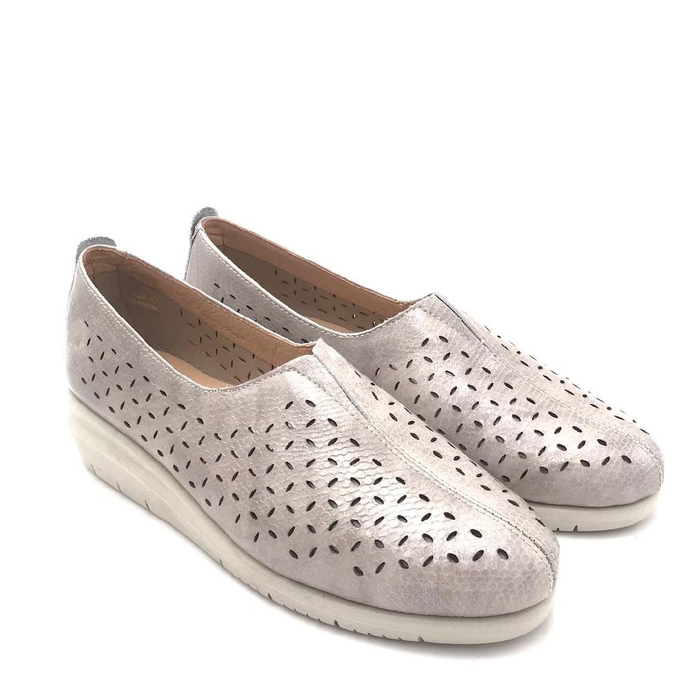 Zulian Calzature Scarpa Rysa grigio chiaro Ritorno libero