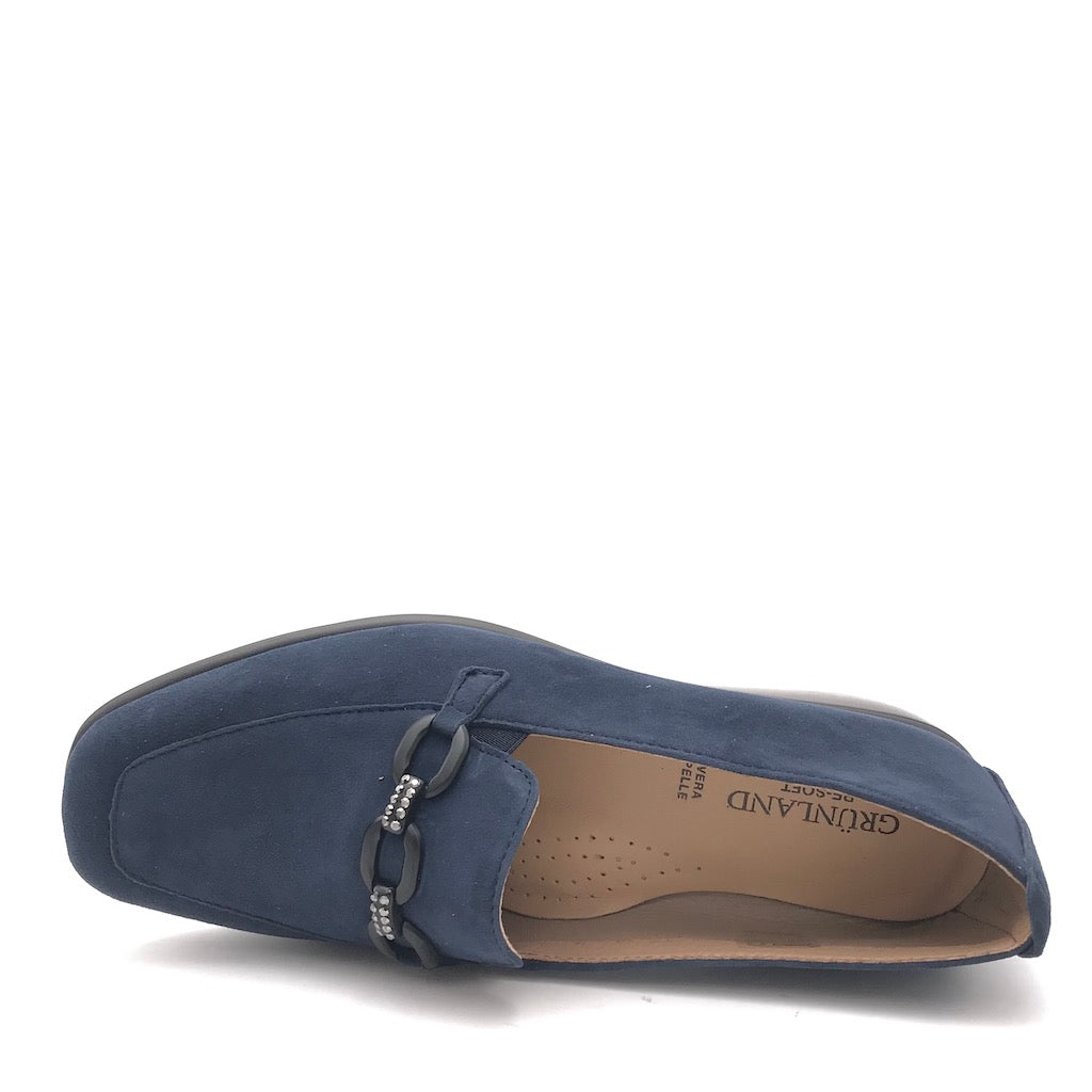 Zulian Calzature Scarpa mocassino Rees blu Rilascio limitato