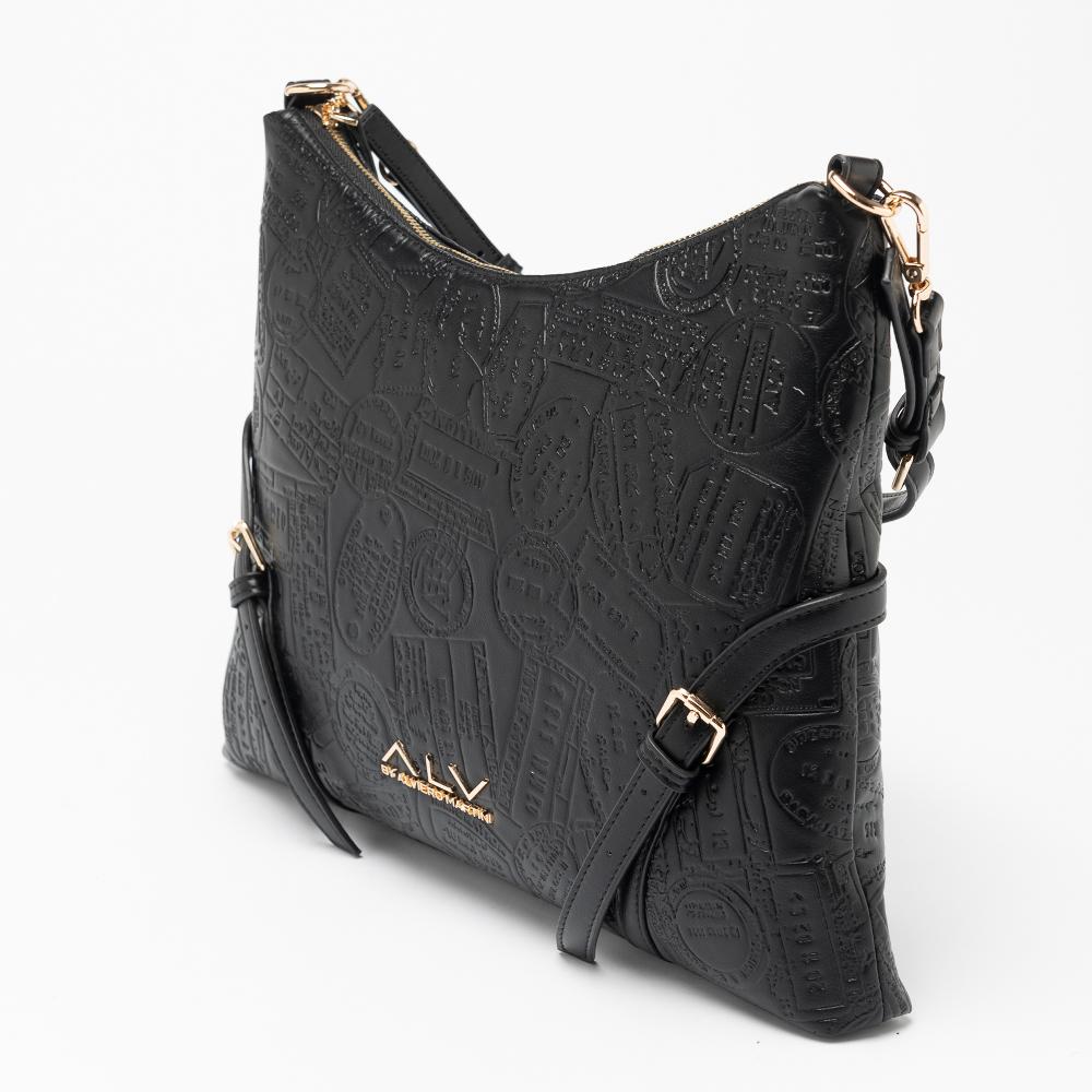 Alv by alviero martini Hobo Medium bag debossed passport ALV by Alviero Martini – ALVB9202 Italy